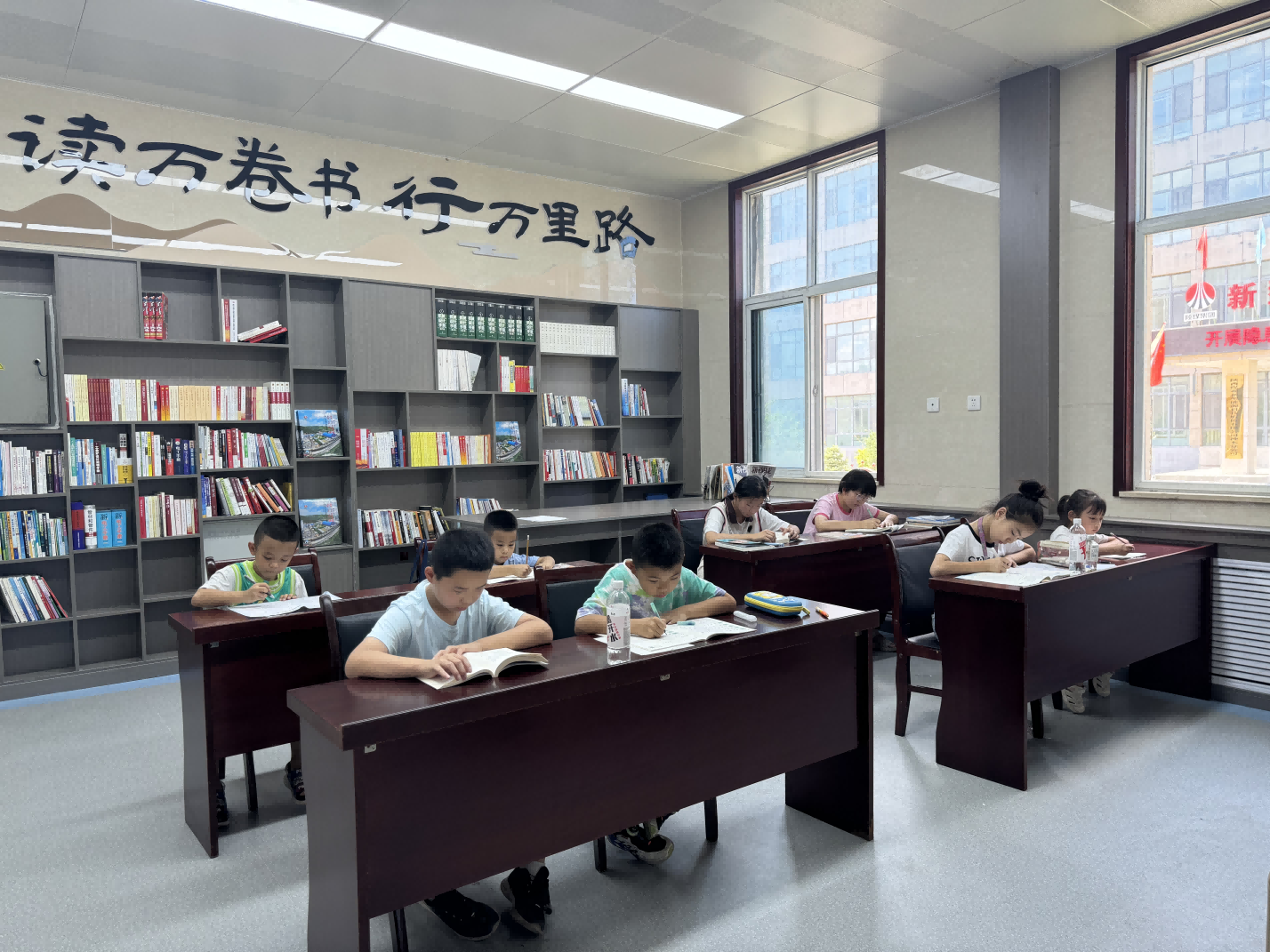 神木分公司暑期爱心托管班圆满结束