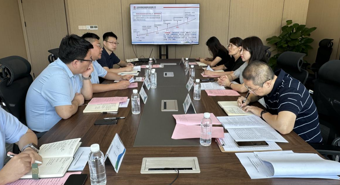 西咸新区沣西新城党委委员、管委会副主任万宁一行到公司交流座谈