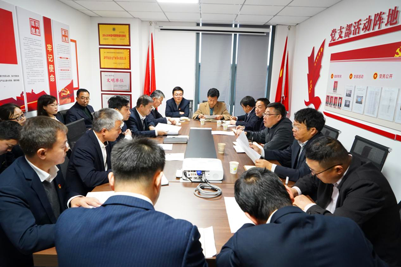 公司党委副书记、总经理徐国强一行深入选煤公司进行工作调研配图1.png