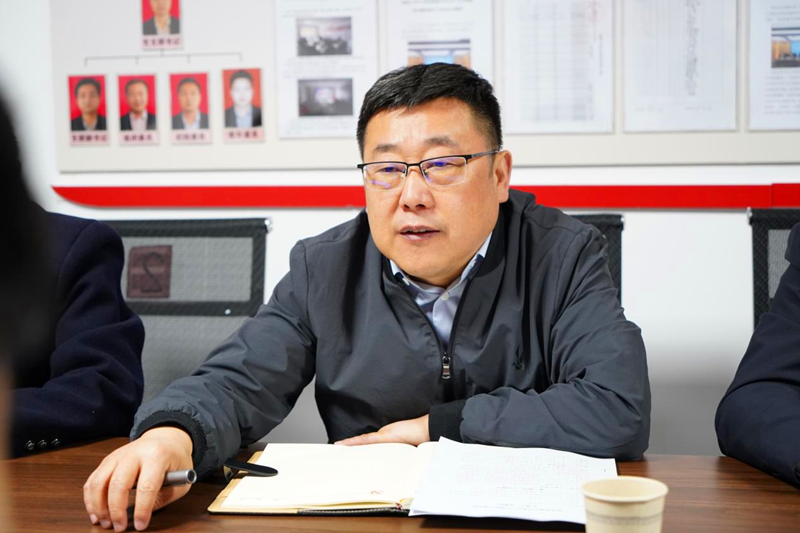 公司党委副书记、总经理徐国强一行深入选煤公司进行工作调研配图2.png