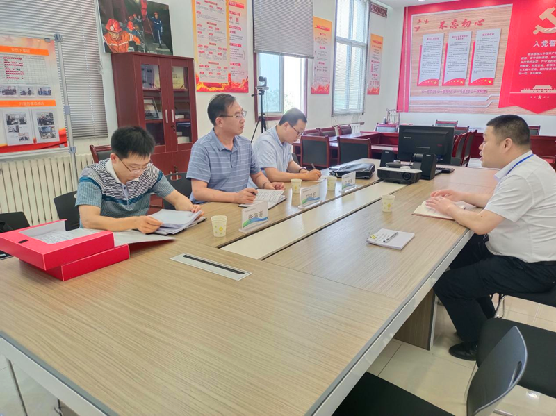陕煤集团党史学习教育巡回指导三组下沉新型能源神木分公司进行指导检查1.png