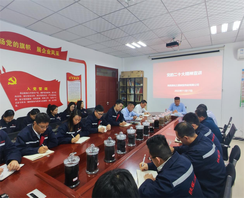 公司副总经理刘新成到三原公司宣讲党的二十大精神.png