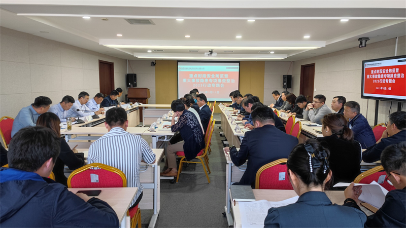 新型能源公司迅速贯彻落实集团公司重点时段安全防范暨重大事故隐患专项排查整治2023行动专题视频会议精神.png
